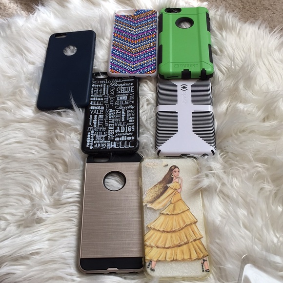 Accessories - iPhone case bundle 6 Plus and 7 plus